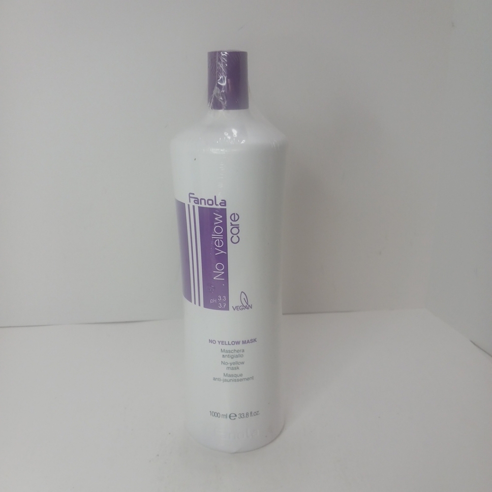 Fanola No Yellow Vegan Shampoo for Women 33.8 oz / 1000 ml